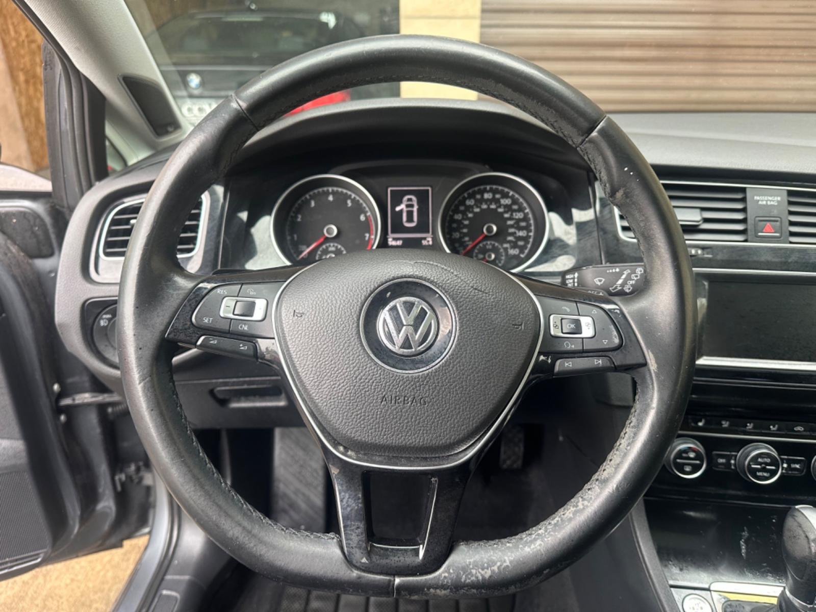 2015 Gray /Black Volkswagen Golf Leather (3VW217AU1FM) with an 4 Cylinder engine, Automatic transmission, located at 30 S. Berkeley Avenue, Pasadena, CA, 91107, (626) 248-7567, 34.145447, -118.109398 - Photo #26